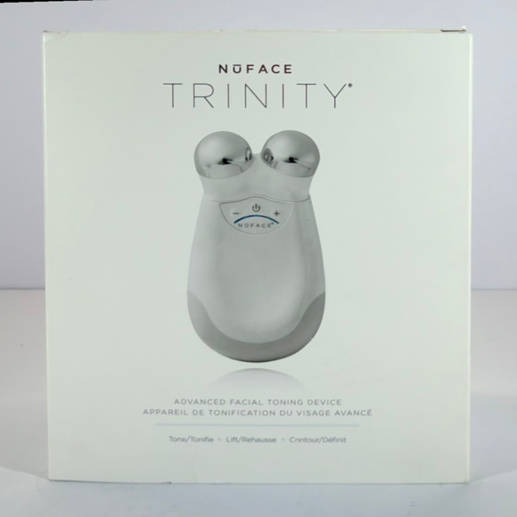 NuFACE Trinity Advanced Facial Toning Device Fine Lines Hydrating New Open Box - Picture 2 of 8